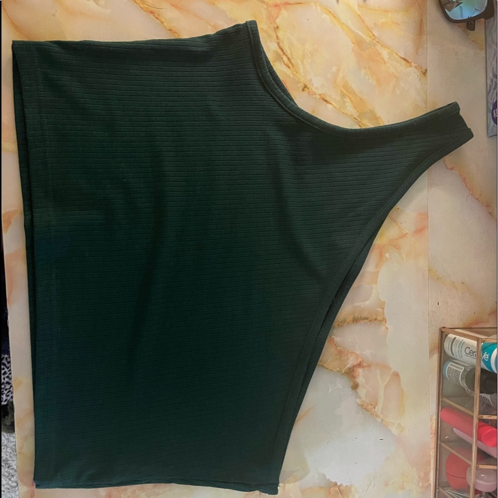 Off the shoulder crop top